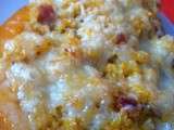 Courge butternut farcie au quinoa épicé – Défi d’Halloween (Octobre)