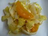 Salade vitaminée d’endives à l’orange