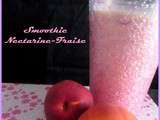 Smoothie Nectarine-Fraise