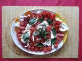 Salade de Tomates et Mozarella