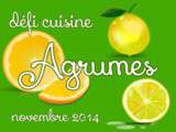 Je suis jury pour le défi Agrumes de novembre sur recette .de cuisine