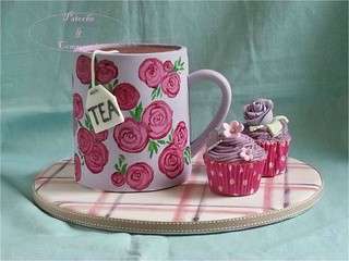 Gâteau mug tea time